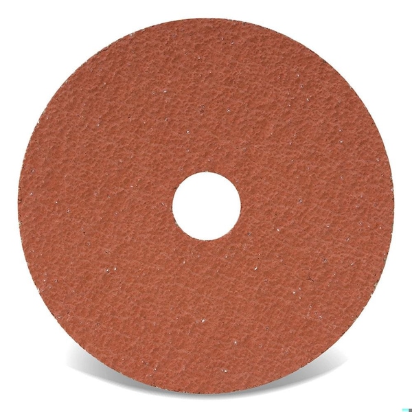 Cgw Abrasives Quick-Lock Coated Abrasive Disc With Grinding Aid, 5 in Dia Disc, 5/8-11 Center Hole, 80 Grit, Fine 48896 - main